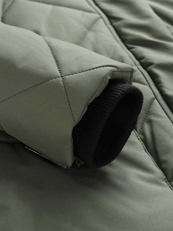 ALPINE PRO Zeleni ženski prošiveni kaput ALPINE PRO Gosbera