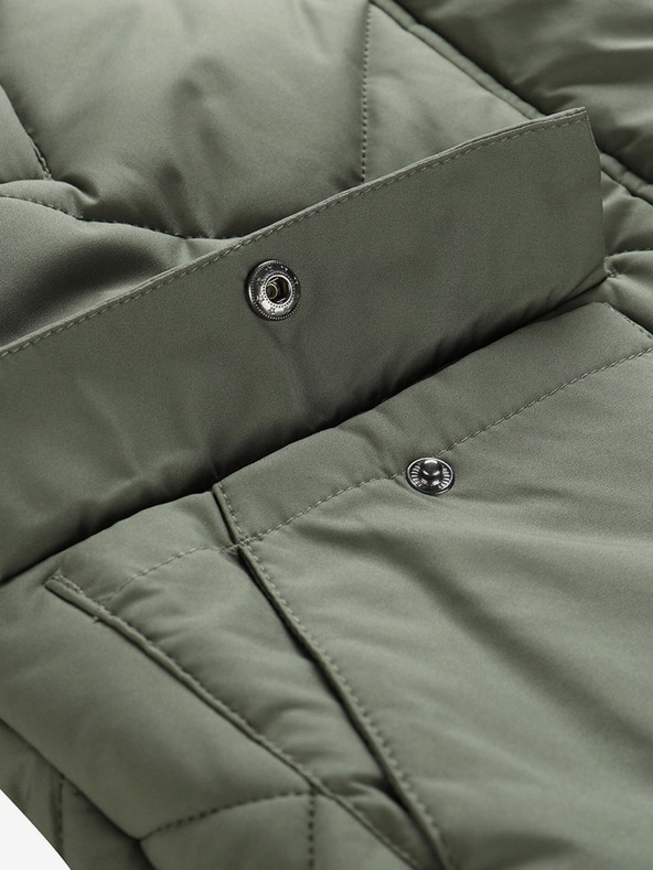 ALPINE PRO Zeleni ženski prošiveni kaput ALPINE PRO Gosbera