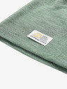 ALPINE PRO Zelena zimska kapa od merino vune ALPINE PRO Bedade