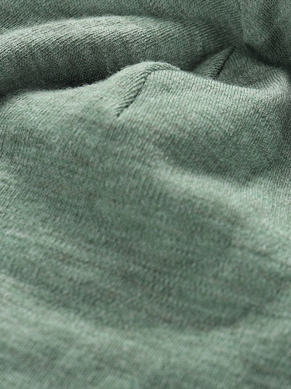 ALPINE PRO Zelena zimska kapa od merino vune ALPINE PRO Bedade