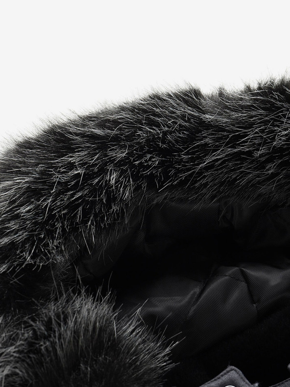 ALPINE PRO Crna muška zimska jakna ALPINE PRO Egypt