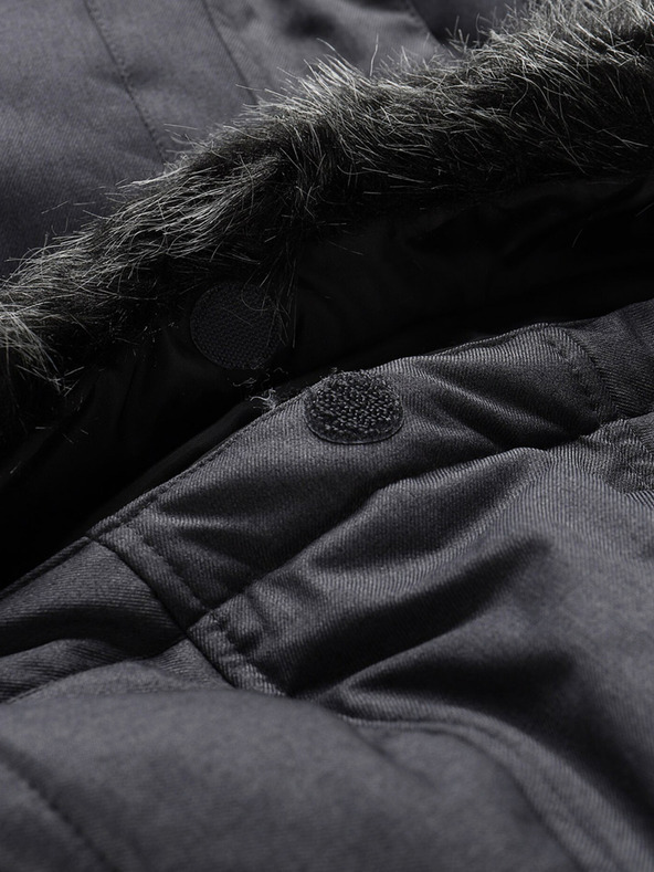 ALPINE PRO Crna muška zimska jakna ALPINE PRO Egypt