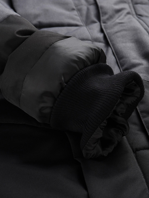 ALPINE PRO Crna muška zimska jakna ALPINE PRO Egypt