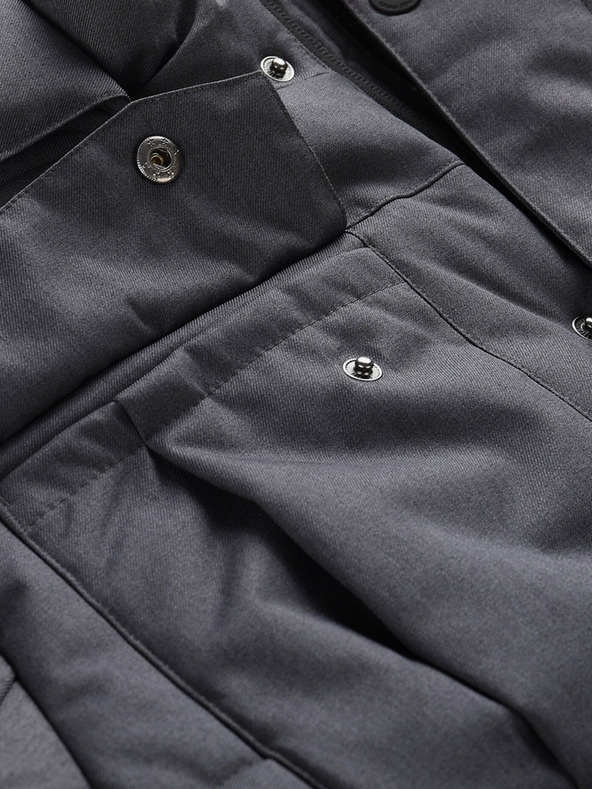 ALPINE PRO Crna muška zimska jakna ALPINE PRO Egypt