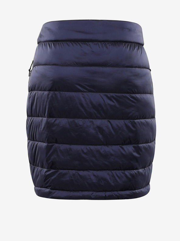 ALPINE PRO Tamnoplava ženska prošivena suknja ALPINE PRO Lorfa