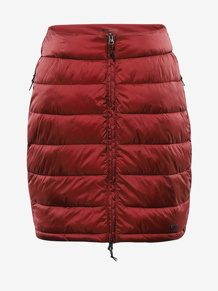 ALPINE PRO Crvena ženska prošivena suknja ALPINE PRO Lorfa