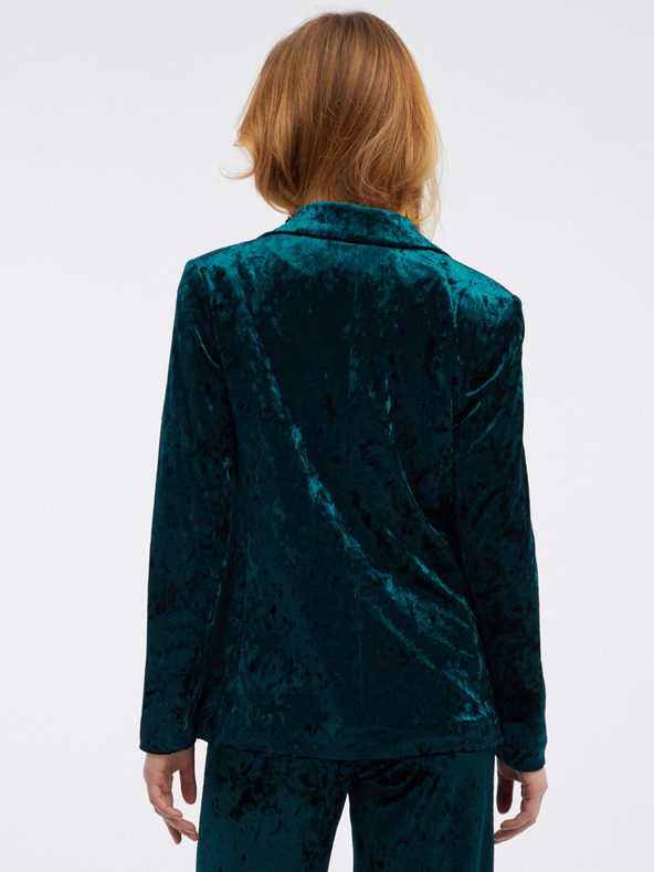 Orsay Zelena ženska baršunasta jakna ORSAY