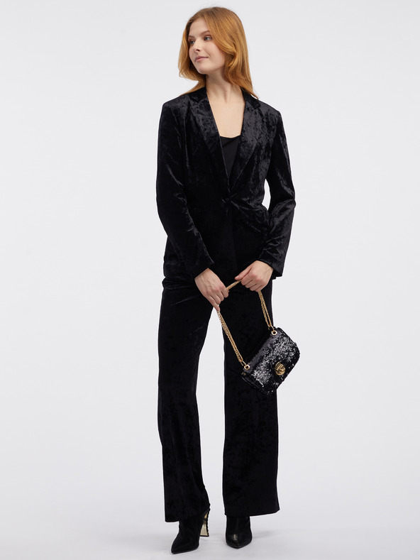 Orsay Crna ženska jakna od samta ORSAY