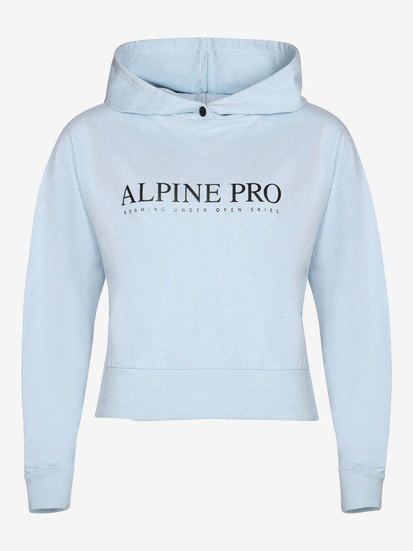 ALPINE PRO Svijetlo plavi ženski sweatshirt ALPINE PRO Jefewa