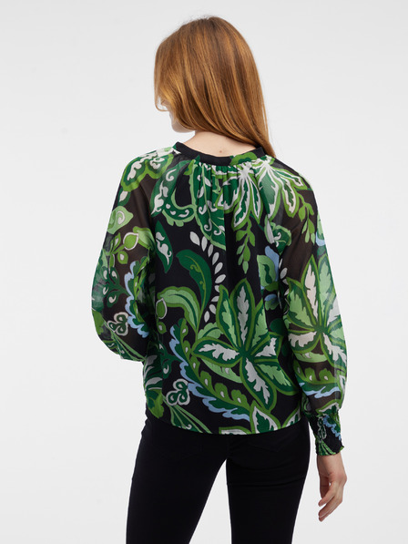 Orsay Zelena ženska bluza s uzorkom ORSAY