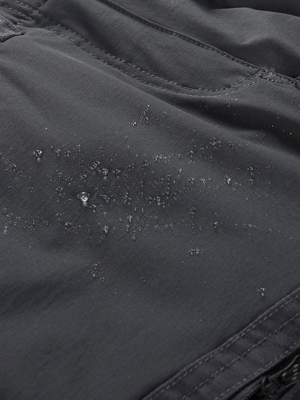 ALPINE PRO Tamno sive ženske vanjske hlače ALPINE PRO Zarma