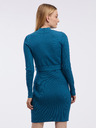 Orsay Ženska džemper haljina na petrolej ORSAY