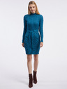Orsay Ženska džemper haljina na petrolej ORSAY