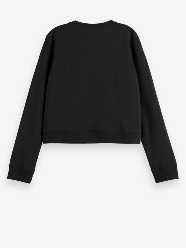 Scotch & Soda Scotch & Soda ženska crna skraćena majica