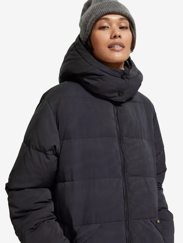 Scotch & Soda Scotch & Soda ženski crni prošiveni zimski kaput