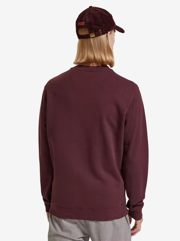 Scotch & Soda Scotch & Soda wine muški sweatshirt