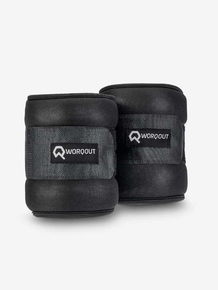 Worqout Crni utezi za zglob i gležanj Worqout Wrist and Ankle Weight 2.3