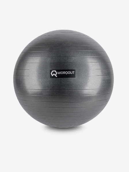 Worqout Crna gimnastička lopta 65 cm Worqout Gym Ball