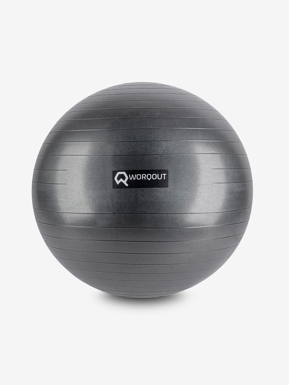 Worqout Crna gimnastička lopta 75 cm Worqout Gym Ball