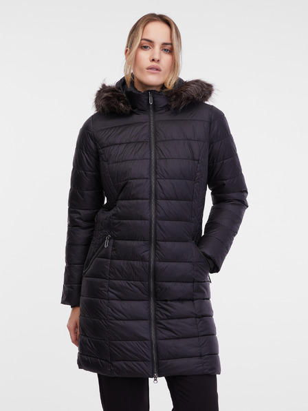 Orsay Crni ženski prošiveni kaput ORSAY