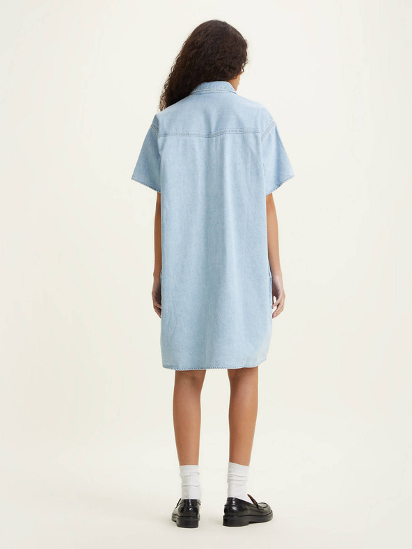 Levi's® Svijetloplava Levi's® Elowen Western traper košulja haljina