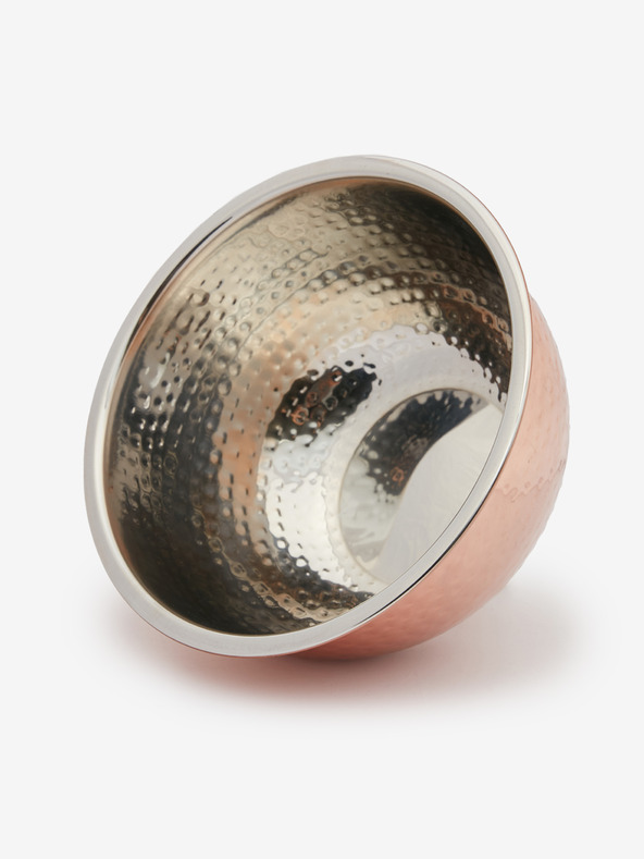 SIFCON Zdjela od nehrđajućeg čelika od ružičastog zlata s brušenom površinom 11x20 SIFCON