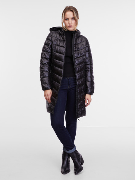 Orsay Crni ženski prošiveni kaput ORSAY