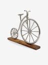 SIFCON Metalni ukras Retro bicikl u srebrnoj boji SIFCON