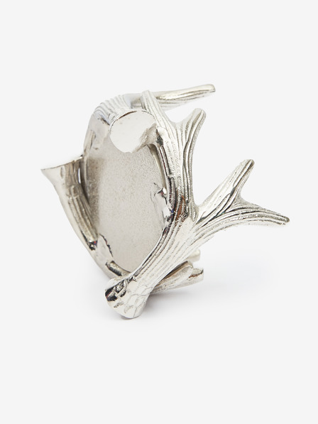 SIFCON SIFCON Antlers svijećnjak za čajnu svijeću srebrne boje