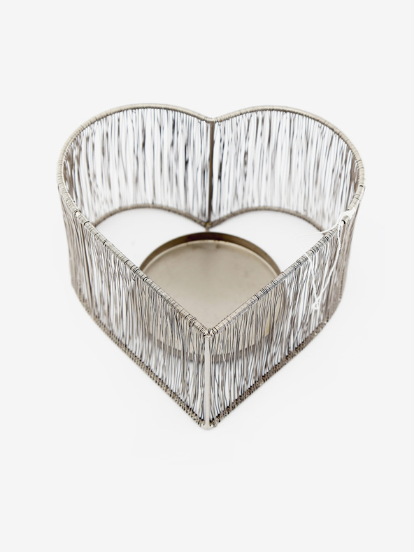 SIFCON Žičani svijećnjak u obliku srca za SIFCON čajnu svijeću