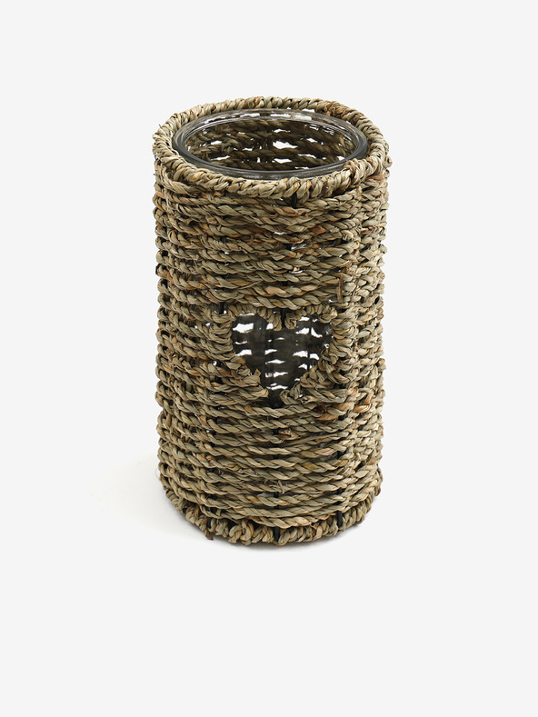 SIFCON SIFCON veliki svijećnjak u obliku srca od morske trave