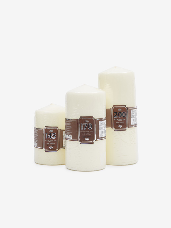 SIFCON Krem svijeća 20x10 cm SIFCON