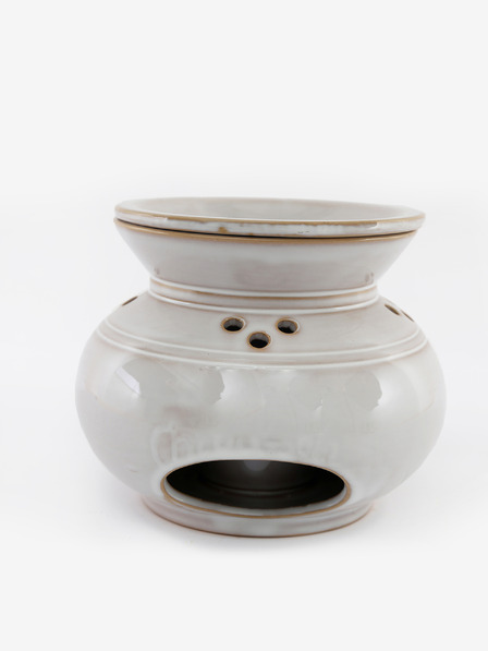 SIFCON Velika keramička aroma lampa za mirisno ulje ili vosak SIFCON