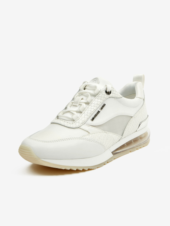 Michael Kors Michael Kors Allie Stride Extreme bijele ženske tenisice s kožnim detaljima