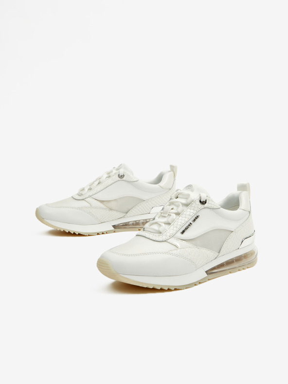 Michael Kors Michael Kors Allie Stride Extreme bijele ženske tenisice s kožnim detaljima