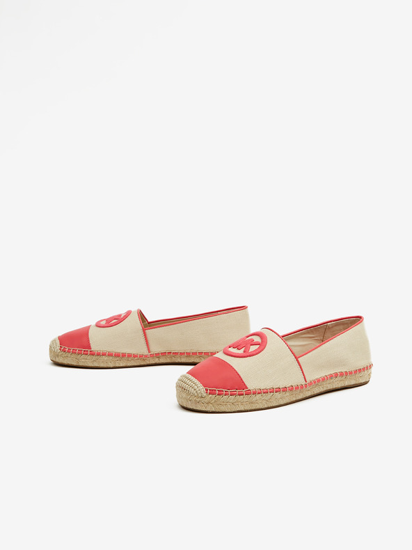 Michael Kors Pink i krem ​​Michael Kors Kendrick ženske espadrile