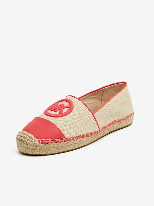 Michael Kors Pink i krem ​​Michael Kors Kendrick ženske espadrile