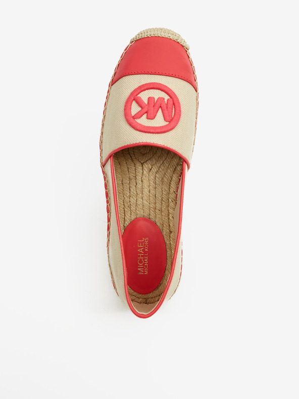 Michael Kors Pink i krem ​​Michael Kors Kendrick ženske espadrile