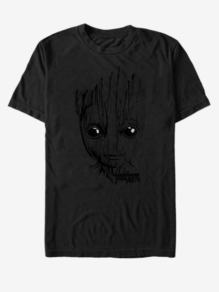 ZOOT.Fan Crna unisex majica Groot Guardians of the Galaxy vol. 2 ZOOT.FAN Marvel