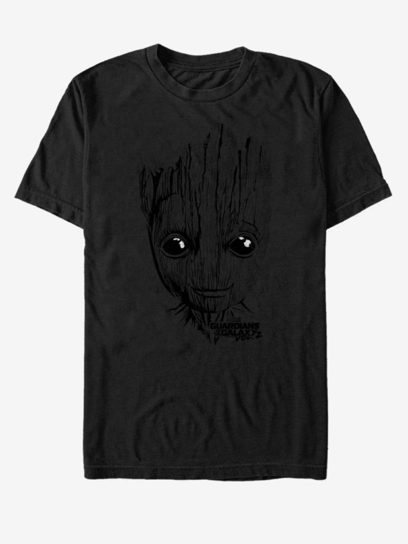 ZOOT.Fan Crna unisex majica Groot Guardians of the Galaxy vol. 2 ZOOT.FAN Marvel