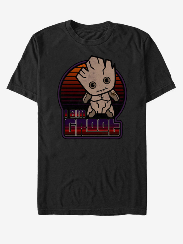 ZOOT.Fan Crna unisex majica I Am Groot Guardians of the Galaxy Marvel