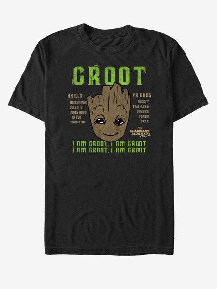 ZOOT.Fan Crna unisex majica I Am Groot Guardians of the Galaxy vol. 2 Marvel