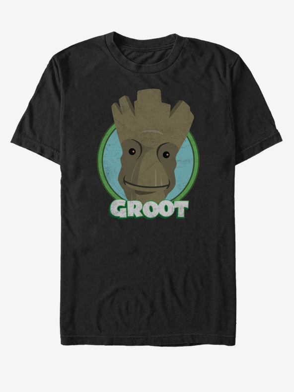 ZOOT.Fan Crna unisex majica Groot Guardians of the Galaxy ZOOT.FAN Marvel