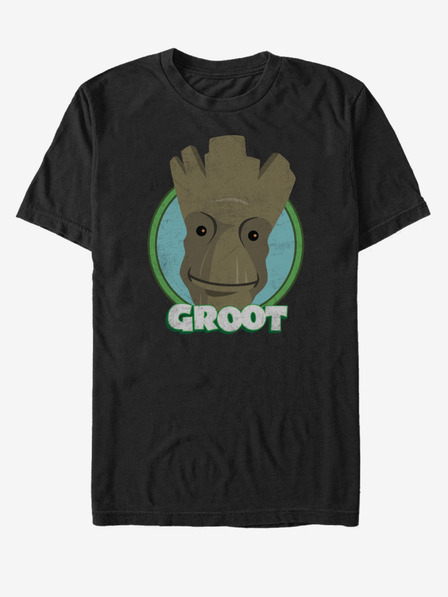 ZOOT.Fan Crna unisex majica Groot Guardians of the Galaxy ZOOT.FAN Marvel