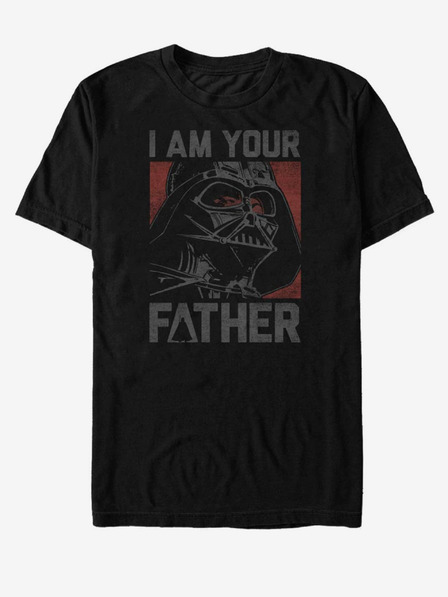 ZOOT.Fan Crna unisex majica ZOOT.Fan Star Wars Father Figure