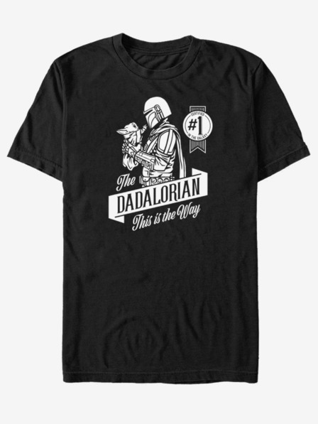 ZOOT.Fan Crna unisex majica ZOOT. Fan Star Wars Mando Side shot