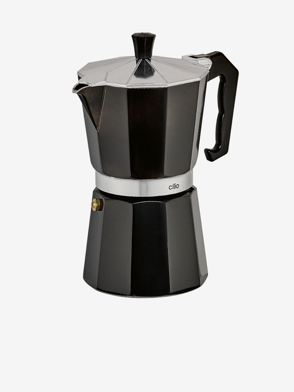 Cilio Black mocha aparat za kavu/espresso aparat Classico za 6 šalica Cilio