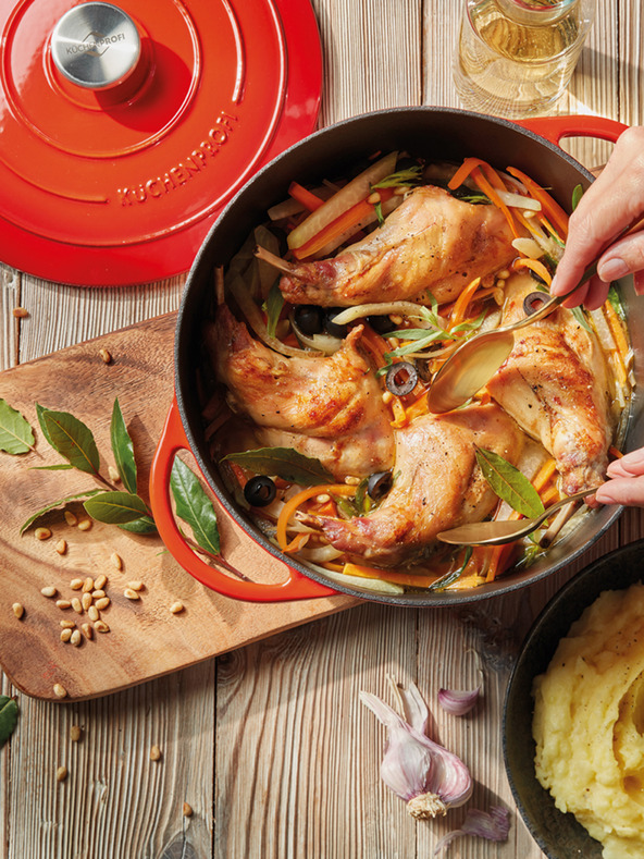 Küchenprofi Küchenprofi Provence crveni lonac (28 cm)