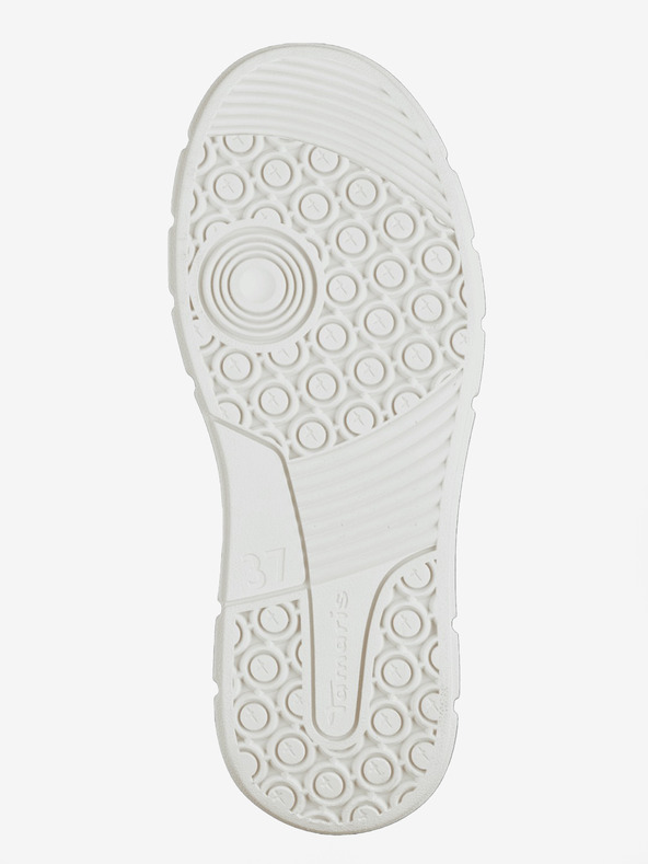 Tamaris Srebrne ženske tenisice na platformi Tamaris