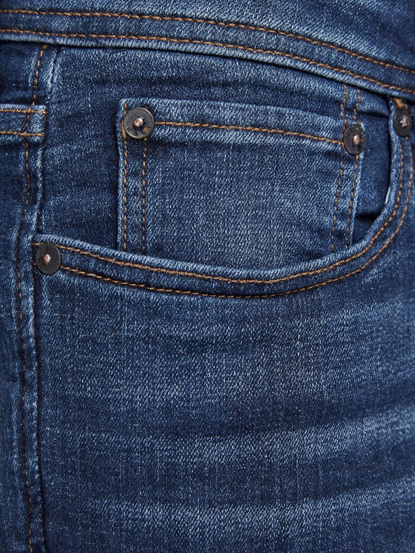 Jack & Jones Jack & Jones Tim tamnoplave uske traperice